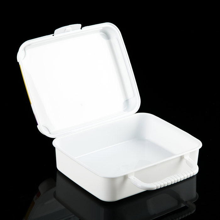 Контейнер универсальный с ручкой 158x196x69 мм, цвет МИКС