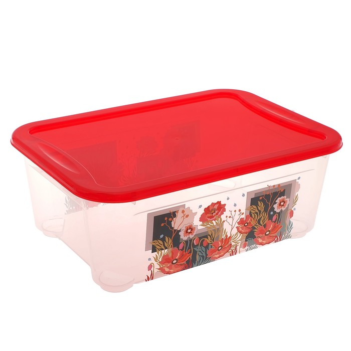 Ящик универсальный 10 л "Маки"