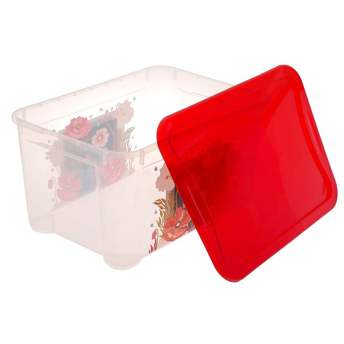 Ящик универсальный 46 л "Маки"