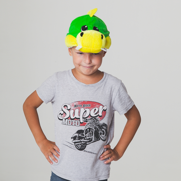 Карнавальная Шапка Дракоша размер 54-57