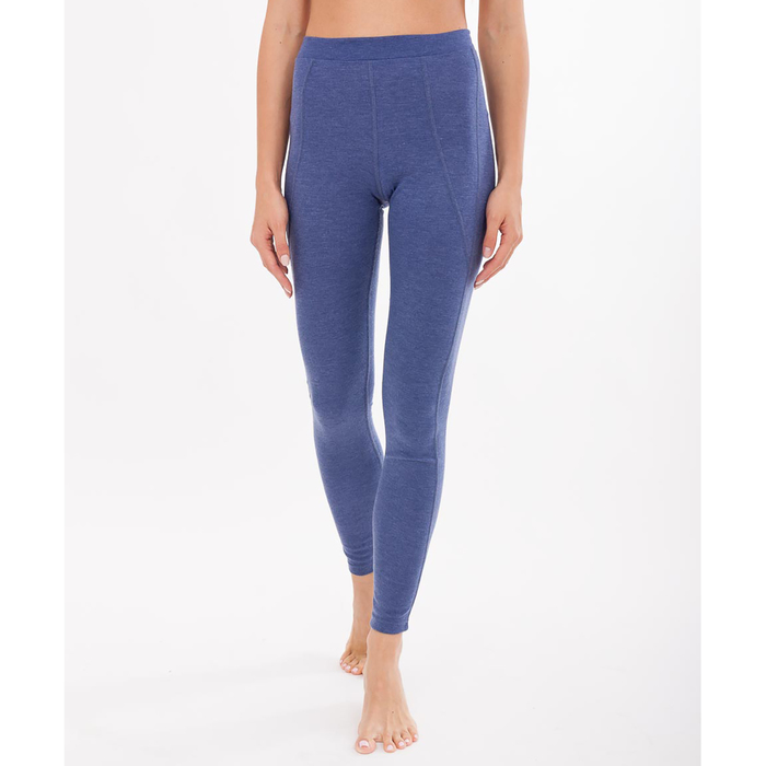 Легинсы "Термо" женские 00-2306 (642235) цвет синий меланж, р. 48 (L), рост 170