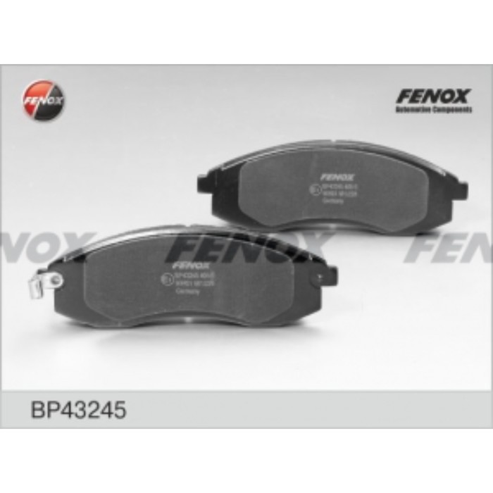Колодки тормозные FENOX bp43245