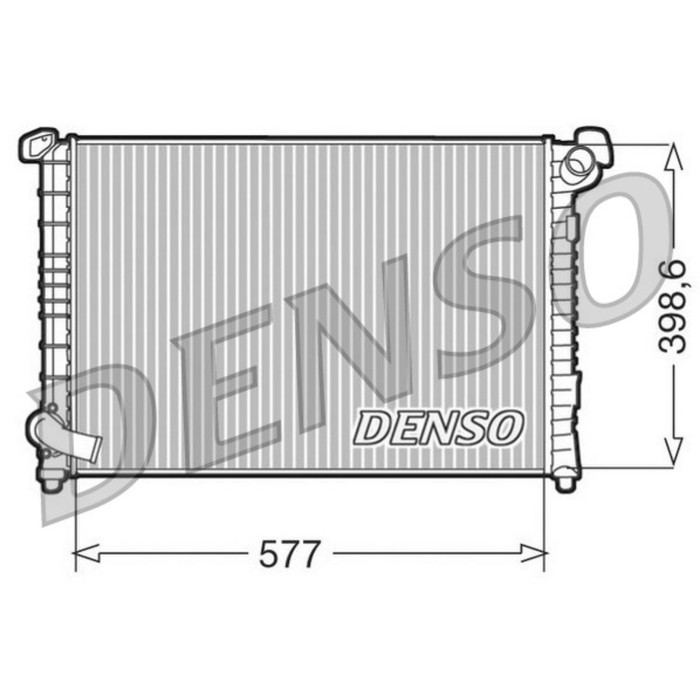 Радиатор охлаждения двигателя Denso DRM05101