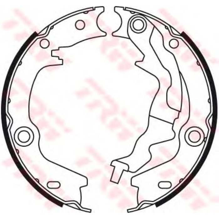 Колодки тормозные TRW GS8781