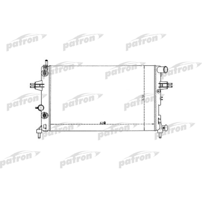 Радиатор охлаждения двигателя Patron PRS3335
