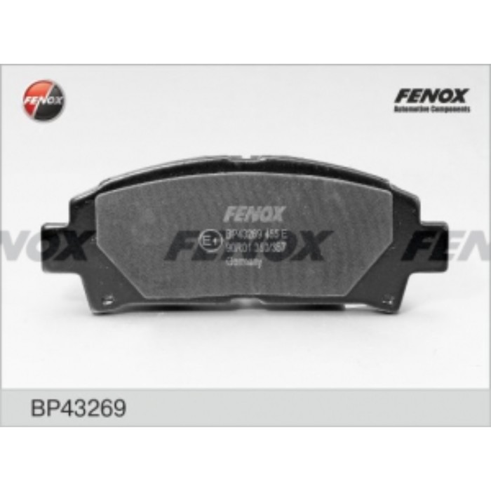 Колодки тормозные FENOX bp43269