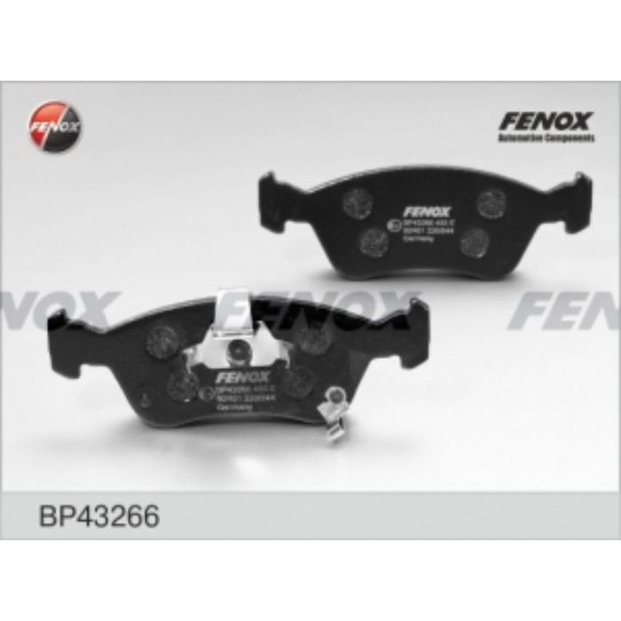 Колодки тормозные FENOX bp43266