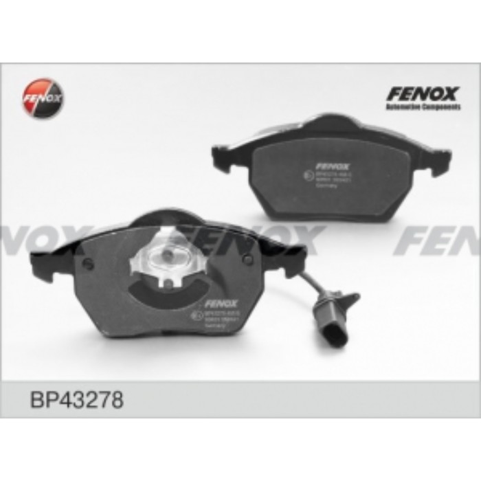 Колодки тормозные FENOX bp43278