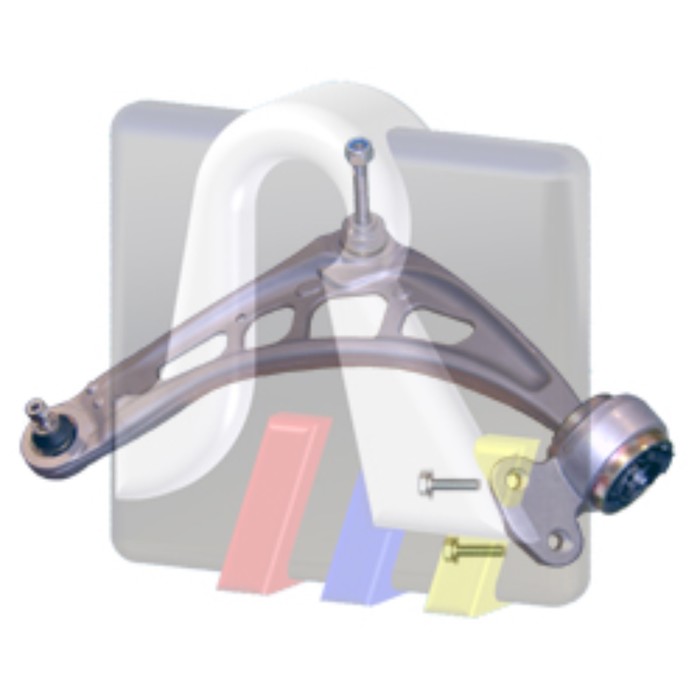 Рычаг подвески RTS 9699513298