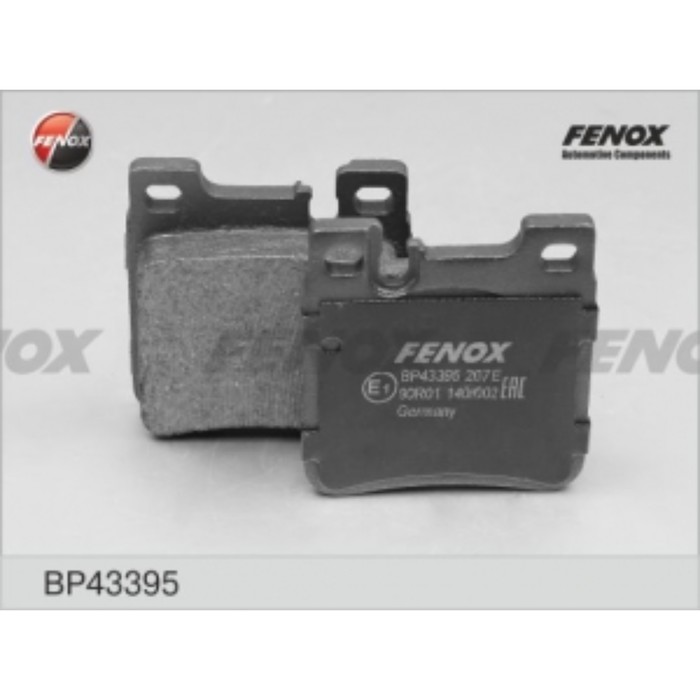 Колодки тормозные Fenox bp43395