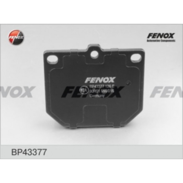 Колодки тормозные FENOX bp43377