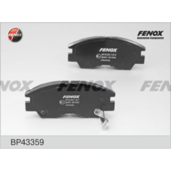 Колодки тормозные FENOX bp43359