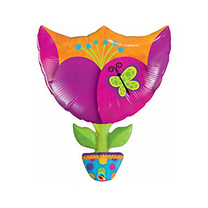 Шар фольгированный 36" "Тюльпан" Q