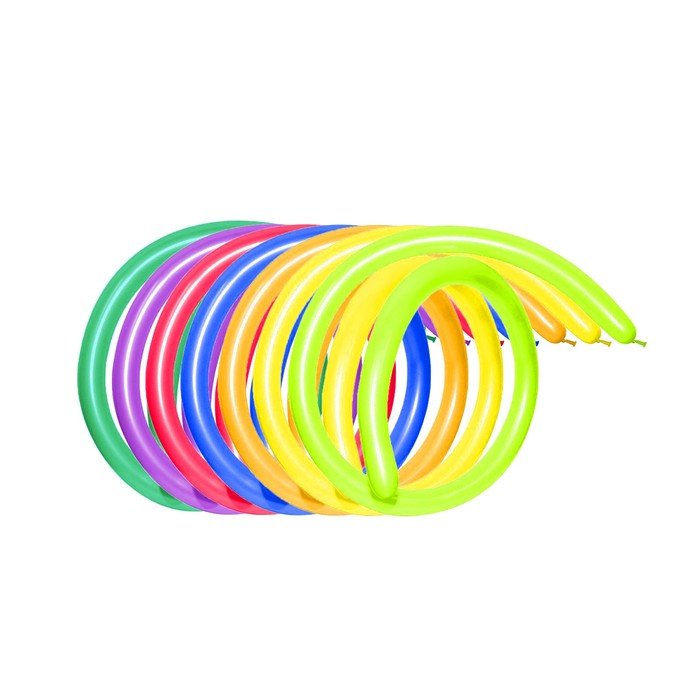 Шар для моделирования 160, ассорти карнавальное набор 100 шт., МИКС Q