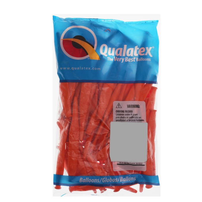 Шар для моделирования 360, набор 100 шт., цвет оранжевый