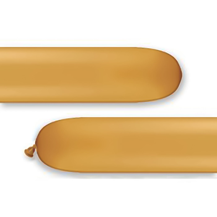 Шар для моделирования 350, метал, золотой, набор 100 шт., Q