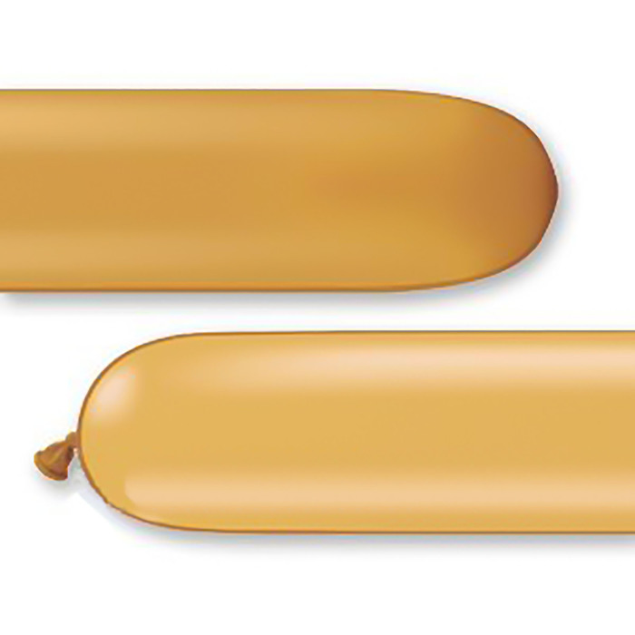 Шар для моделирования 646, метал, золотой, набор 50 шт., Q