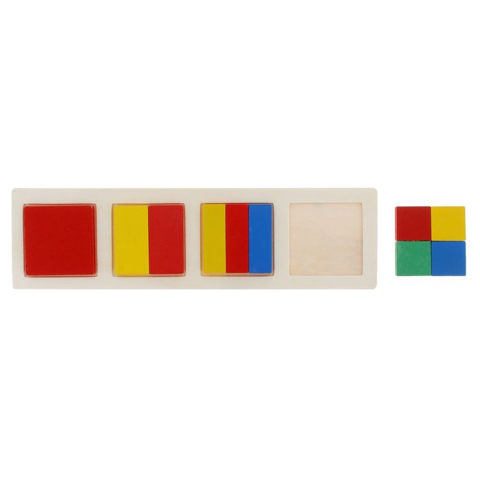 Головоломка "Прямоугольники", 10 элементов