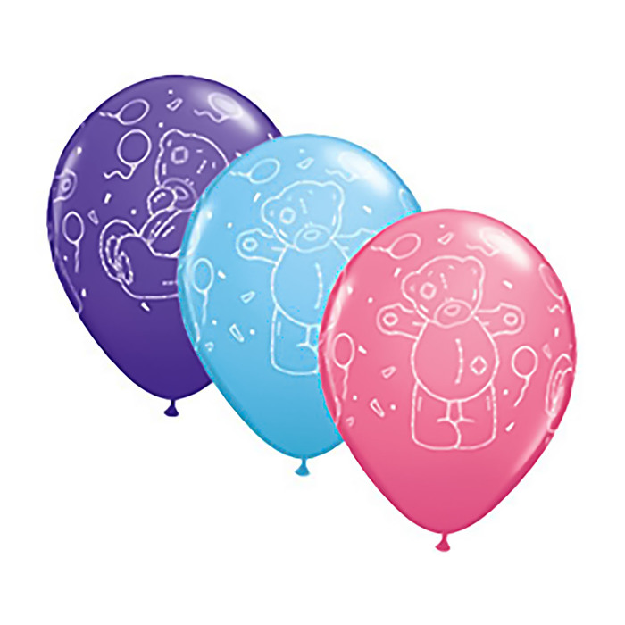 Шар латексный 11" "Me To You Мишка шары" 25 шт., Q