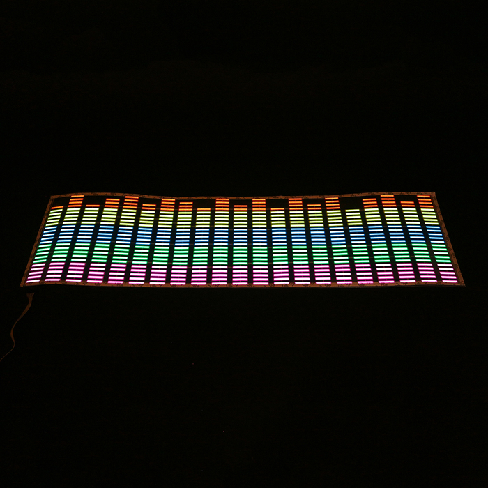 Эквалайзер на стекло, линейный, прозрачная подложка 90 х 25 см