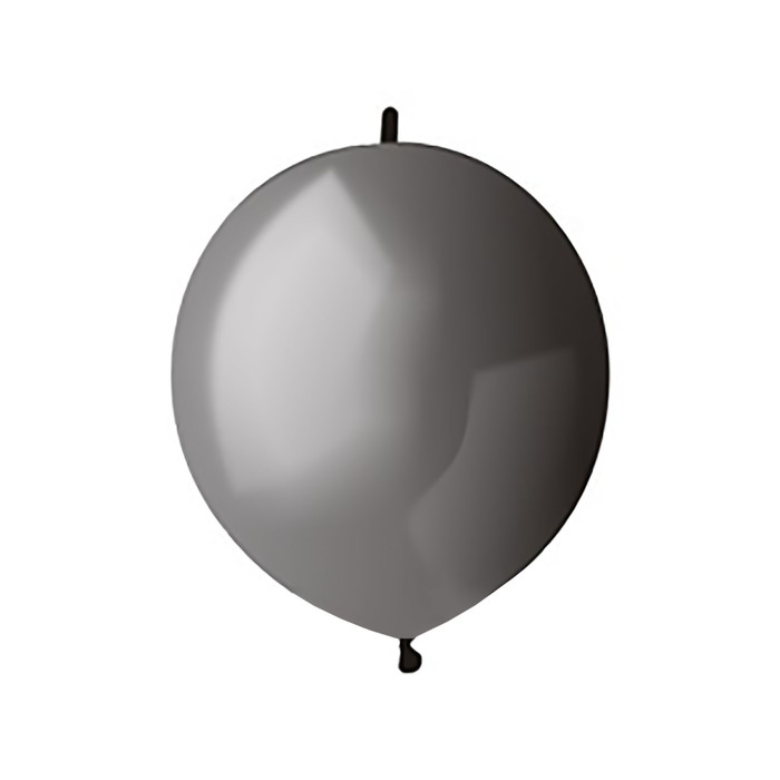 Шар латексный Линк 12" пастель, 100 шт, черный G