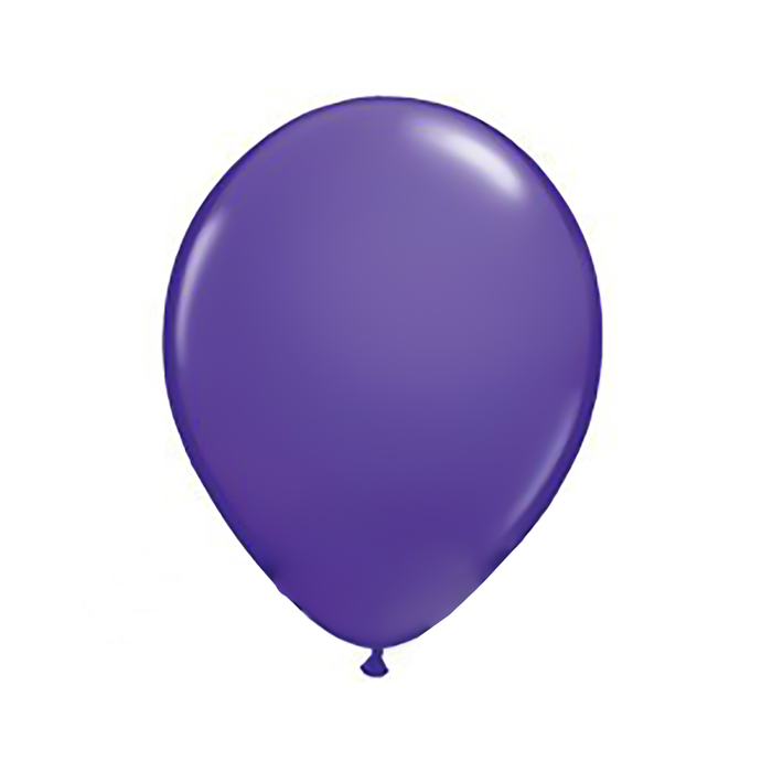 Шар латексный 5", пастель,фиолетовый100 шт. Q