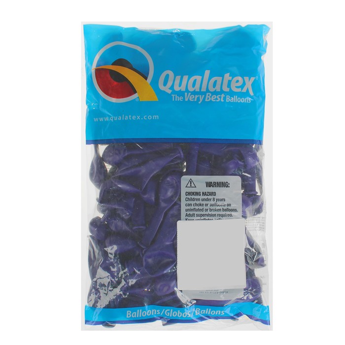 Шар латексный 5", пастель,фиолетовый100 шт. Q