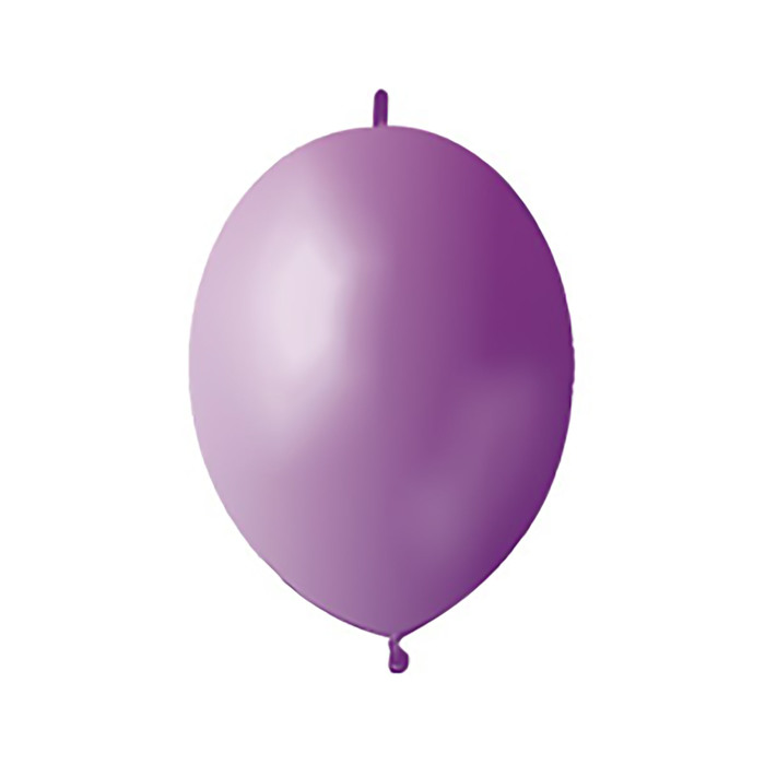 Шар латексный Линк 12" пастель, 100 шт, лавандовый G