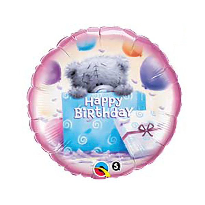 Шар фольгированный 18" "Me To You С днем рождения " подарок Q