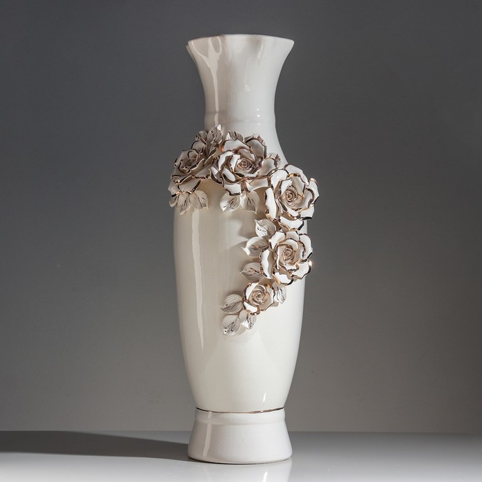 Ваза "Иллона" лепка,  золото