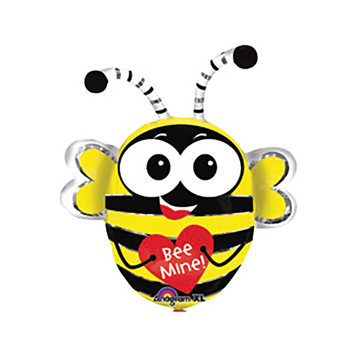 Шар фольгированный "Пчела влюбленная" 36" АГ