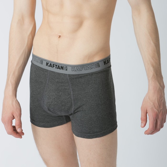 Трусы мужские KAFTAN, серый, размер 50