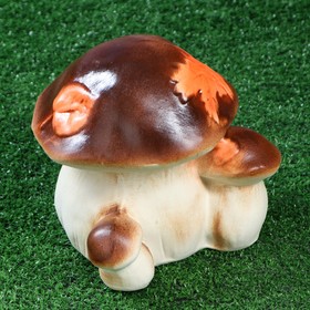 

Садовая фигура "Грибы", коричневый цвет, 21 см, микс