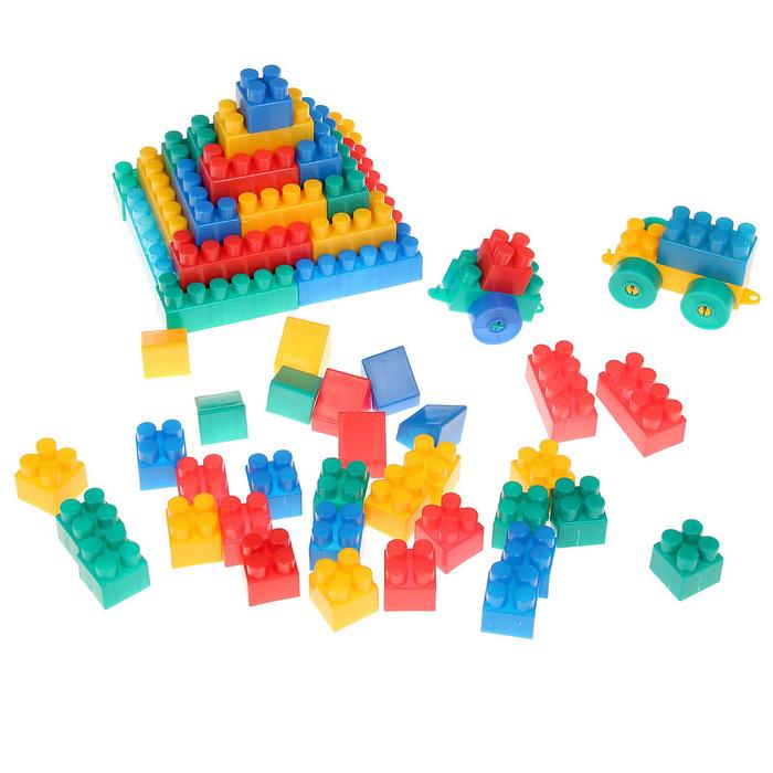 Конструктор "Для малышей", 64 детали