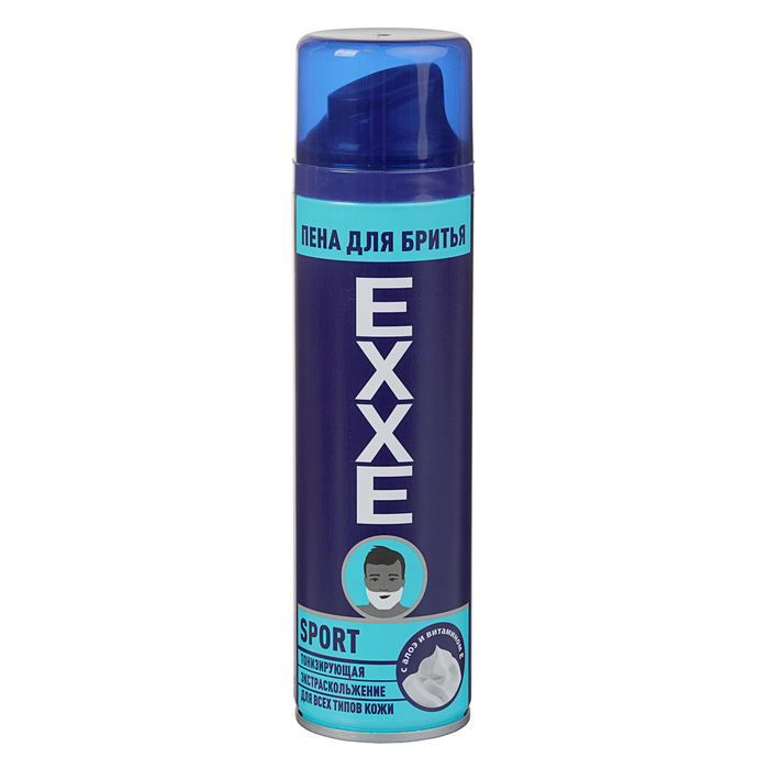 Пена для бритья Exxe Sport Energy Cool Effect, 200 мл