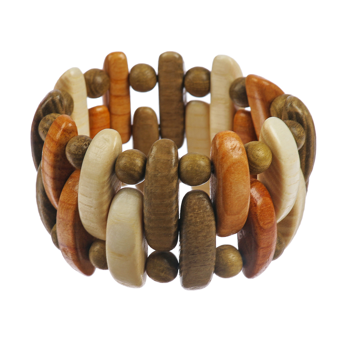 Браслет «Двойная астра», микс