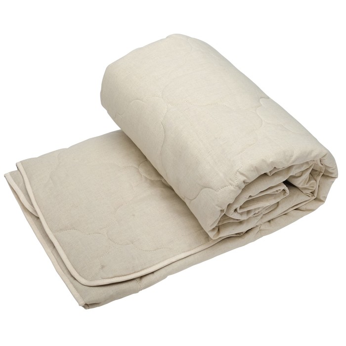 Одеяло "Льняная Палитра"200х220 300г./м2 лён волокно Linen 35% fiber by Sortex