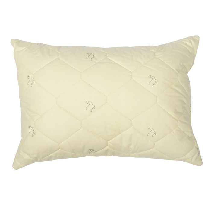 Кашемир Подушка "Козий Пух" 50х70 Тик 100% Козий пух и силиконизированные шарики