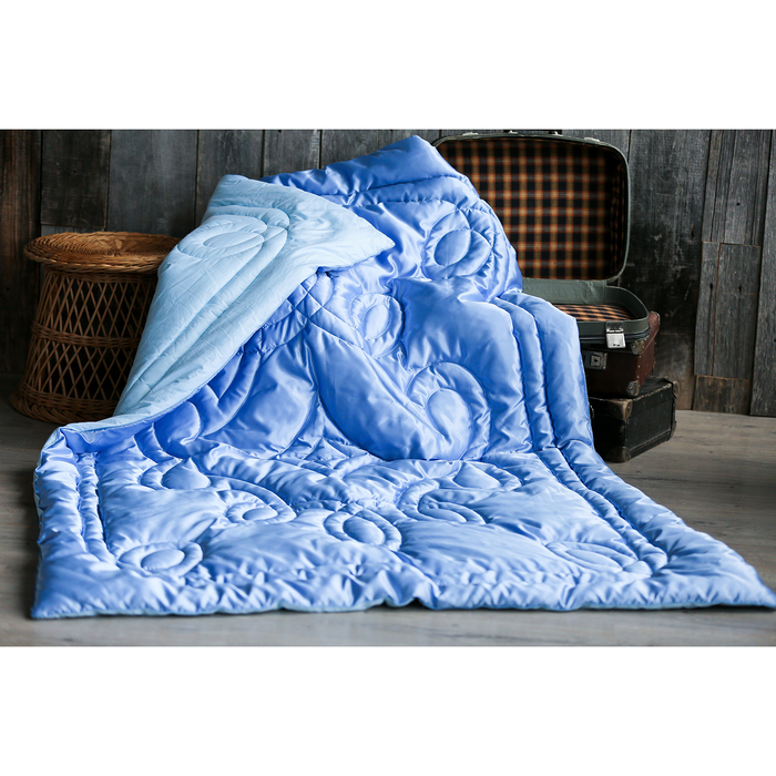 Одеяло "Ностальжи" 200х220 см, 400 г/м2 сатин, атлас,волокно Elastic fiber