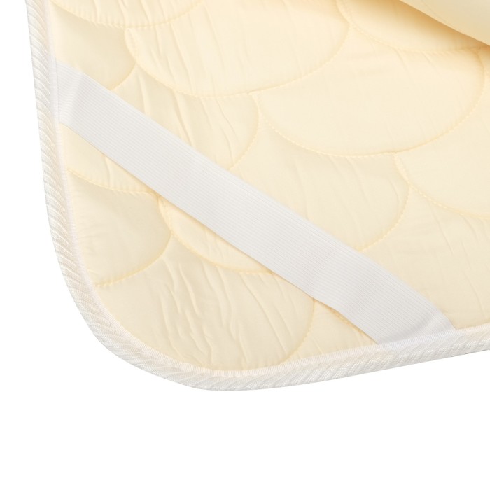 Наматрасник Топпер 80х200,трикотаж 180 г/м2,микрофибра 85 гр/м2 эфф. персиковой кожи,стежка 289380