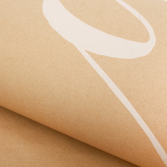 Бумага крафт «Слова», 50 х 70 см