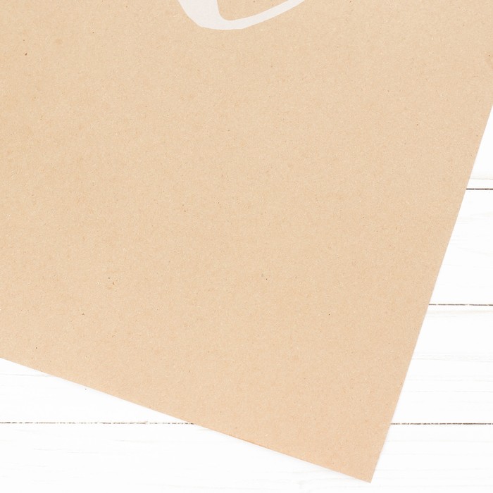 Бумага крафт «Слова», 50 х 70 см