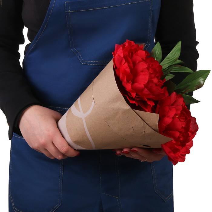 Бумага крафт «Слова», 50 х 70 см