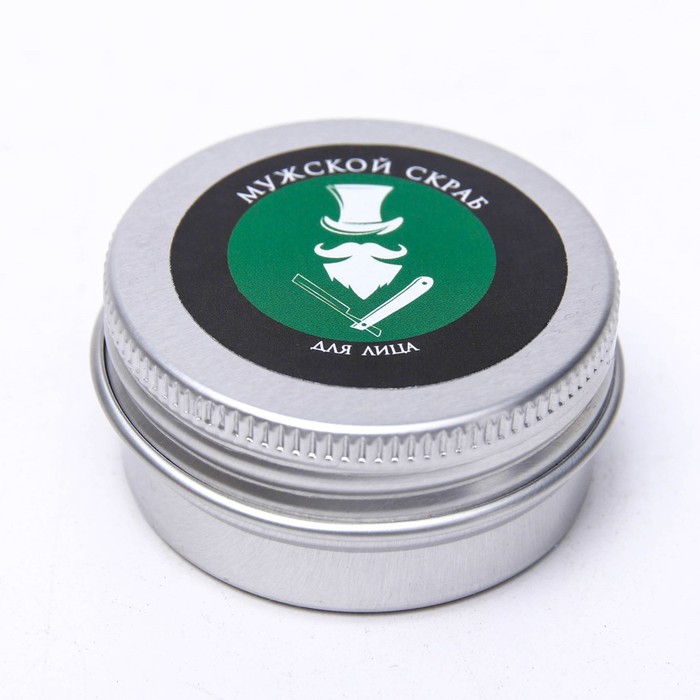 Мужской скраб «Бизорюк» для нормальной и проблемной кожи лица, 35 мл