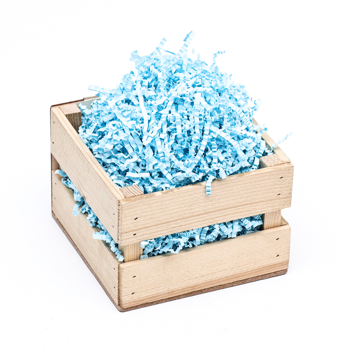 Наполнитель бумажный голубой, 100 г