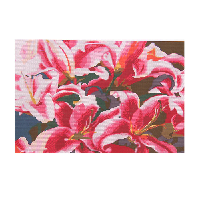 Картина со стразами "Лилии"