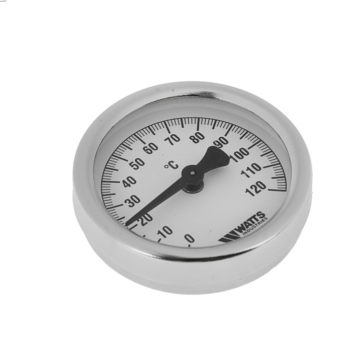 Термометр Watts 10006504, биметаллический, накладной, с пружиной, корпус Dn 63 мм