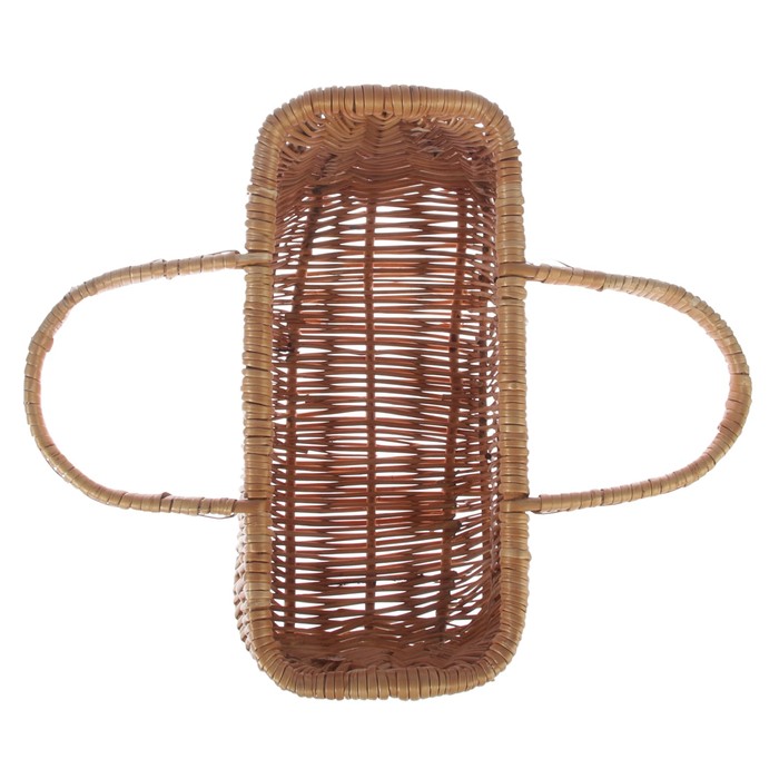 Корзина «Сумочка», с 2-мя подвижными ручками, дно :16х28 см, высота 19 см