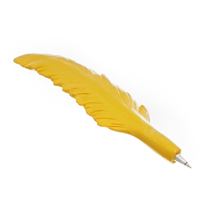 Фигурная ручка "Учителю иностранного языка" со свитком