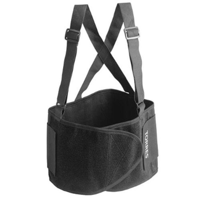 Суппорт поясницы "TORRES" арт. PRL11009S, р.S, полиэстер, черный